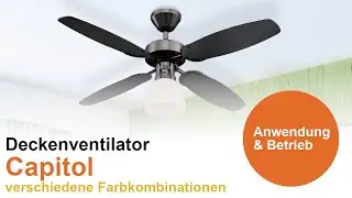 Deckenventilator Capitol 78709 von Westinghouse - creoven.tv Produktvideo