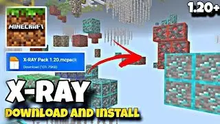 BEST XRAY MOD for MINECRAFT BEDROCK AND PE IN ANDROID EASY TO DOWNLOAD
