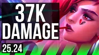 VI vs PANTHEON (JGL) | 37K damage | NA Master | 25.24