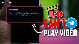 Как исправить ошибку воспроизведения видео в Telegram на Android &mdash; быстрое решение ошибки видео в...