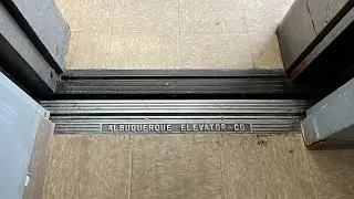 Vintage Albuquerque Hydraulic Elevator at 142 W Palace Ave, Santa Fe NM