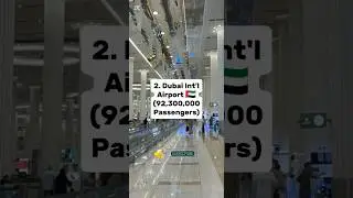 top 10 busiest airport in the world #top10facts #ytshorts