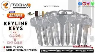 Italian Steel Keys from KEYLINE Car Key and House Door Keys