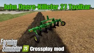 John Deere - Killefer #27 Toolbar / FS25 crossplay mod