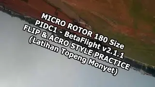 Flip and Acro Style Practice - Micro Rotor 180 Size