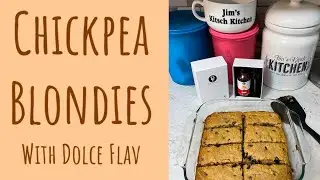 How to make Chickpea Blondies: This recipe was flavor enhanced by Dolce Flav