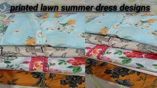 Long printed Shirt Designs 2025 | Summer Dress Design For Girls || New Kameez ke printed designs