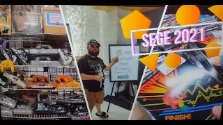 Trip and walkthrough Southeast Game Exchange SEGE 2021
