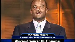 Warren Moon on OTL Discussing African American QB Dilemmas 1 of 2