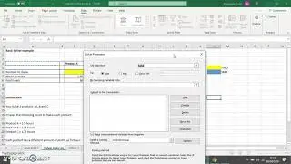Solver Example to Maximise Profit