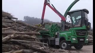 st&auml;rkster Holzhacker von &Ouml;sterreich | Jenz SF-Hacker HEM 821 Cobra hybrid | Hackgut Gansberger