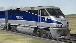 Open Rails: Chasing AMTK F59PHI 459