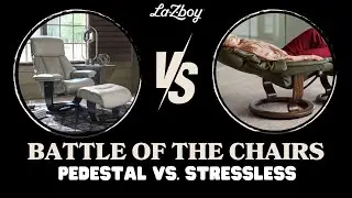 Стулья-тумбы La-Z-Boy против Stressless