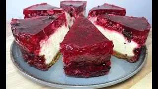 Cel mai fin CHEESECAKE cu fructe de padure. Retetele Catalinei