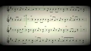 Bruno Mars - Locked Out Of Heaven Trumpet or T. Sax (real trumpet sound)