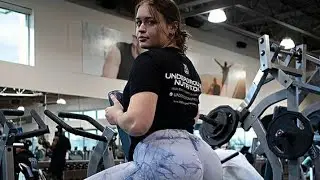 Allie Acompton a beautiful American fitness model.