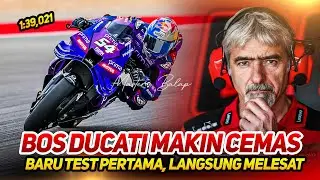 BOS DUCATI CURIGA‼️Hasil test toprak razgatlioglu tercepat, jajal mesin ganas YZR-M1 V4 makin brutal