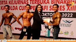 PERBAFI Riau sukses gelar kejurnas Binaraga & Fisik memperebutkan piala Kapolda Riau