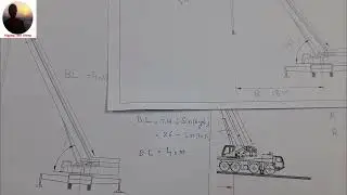 Boom length, tip hight and Boom angle calculations/Sin(angle) formula/کرین کیلکولیشن/بوم اینگل