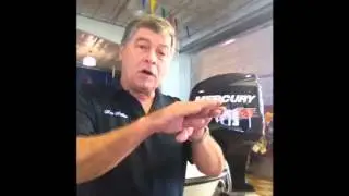 Mercury 250 break in