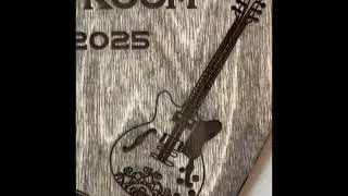 Large Wood Guitar Pick Sign - Custom Guitar Pick Sign  - Many Color Finishes to Pick From - Qty of 1