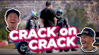 Learning how to professionally race a motorcycle didn't go as planned...