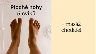 PLOCH&Eacute; NOHY | Cviky & mas&aacute;ž | Niky Namast&eacute;