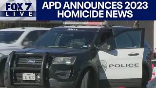 LIVE: 2023 APD homicide case clearance rate | FOX 7 Austin