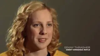 West Virginia University's Olympian Ginny Thrasher - Big 12 Champions for Life