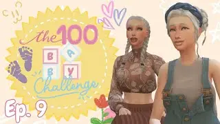 Sims 4 100 Baby Challenge Disaster | Infant Stuck in Bed, Homework Bug & Everything Breaks!