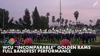 WCU Incomparable Golden Rams Marching Band | 2024 Bandfest Show 1 - FULL SHOW