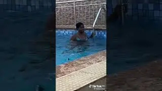 XXL girl on swimming pool ❤️🎉🎉🥳
