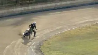 Miha Santl first practice in 2009