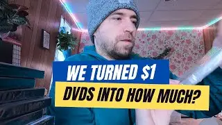 We Hit The $1 DVD Jackpot! How Much Can We Make Reselling Them On Amazon?