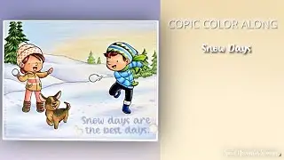 FB Live Color Along Replay featuring Snow Days