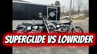 Harley Superglide против Lowrider. Обзор различий.