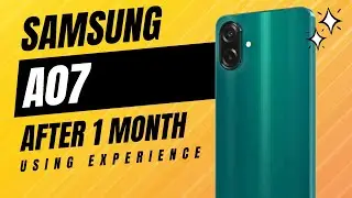 Обзор Samsung Galaxy A07 после 1 месяца использования — хороший или плохой? #samsunga07 #samsung ...