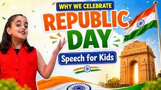 Indian Republic Day 2026 Speech by Grade 3 Kid | Why Republic Day? #indiarepublicday #filmorastar