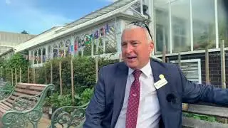 The Queen's Commonwealth Games Baton reaches the Botanical Gardens, Birmingham