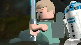 LEGO Star Wars II: The Original Trilogy Walkthrough Part 10 - Dagobah - The Empire Strikes Back