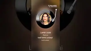 Lambi Judai.... Singer#Reshma#Film Hero#Sandeep 