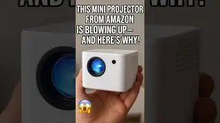 This Amazon Mini Projector is Going Viral! 🔥 #amazonfinds  #techgadgets  #miniprojector #tiktok