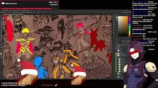 Starting BVTC Number 39! Drawing VTubers
