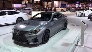 10th Anniversary Lexus RC F in Matte Nebula Gray | 2018 Chicago Auto Show