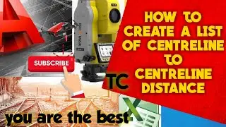 HOW TO measure OF Between Two Track DISTANCE/TC/TRACK TO TRACK distance/By Bong BoY Pranab