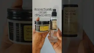 snail Mucin essence vs snail all in one cream