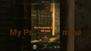 Unexpected #ProximityMine kill cam, don't get to see the traps I lay in action #KillCam #CallOfDuty