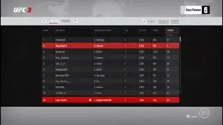 EA SPORTS&trade; UFC&reg; I beat the best ranked player in UFC 3