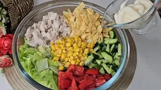 THIS SALAD IS AMAZING ‼️ I MAKE IT EVERY EVERY DAY 💯 A SALAD FOR EVERY DAY 💯