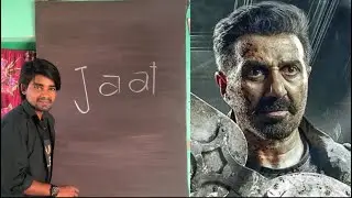 Jaat Sunny Deol Easy Drawing / Sunny Deol Drawing / Jaat Drawing / Sunny Deol Drawing